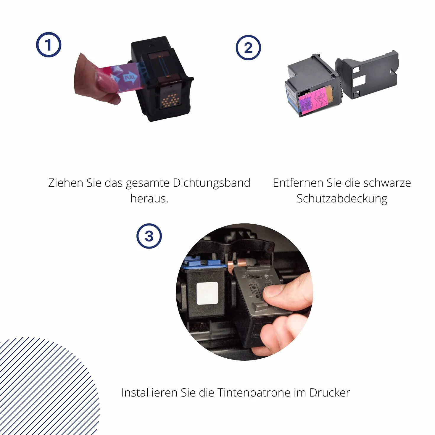 Tusz zamiennik HP 304 304XL do HP Envy 5020 Deskjet 2620 2630 3720 3730 (Zestaw Czarny + Kolor)