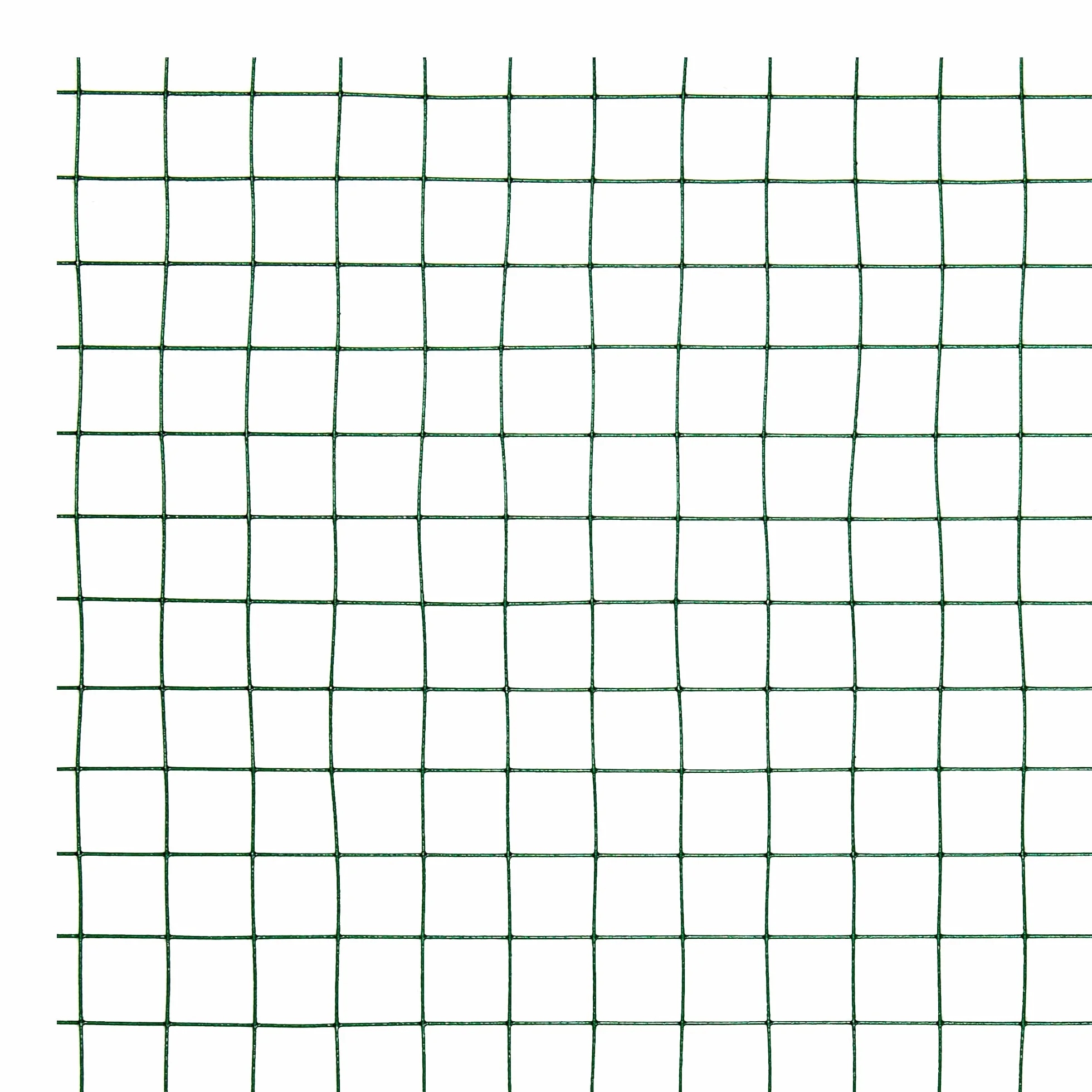 ECD Germany Aviary Wire Mesh 1mx25m 19x19mm 0,75mm Green Galvanised Steel Welded Wire Fence