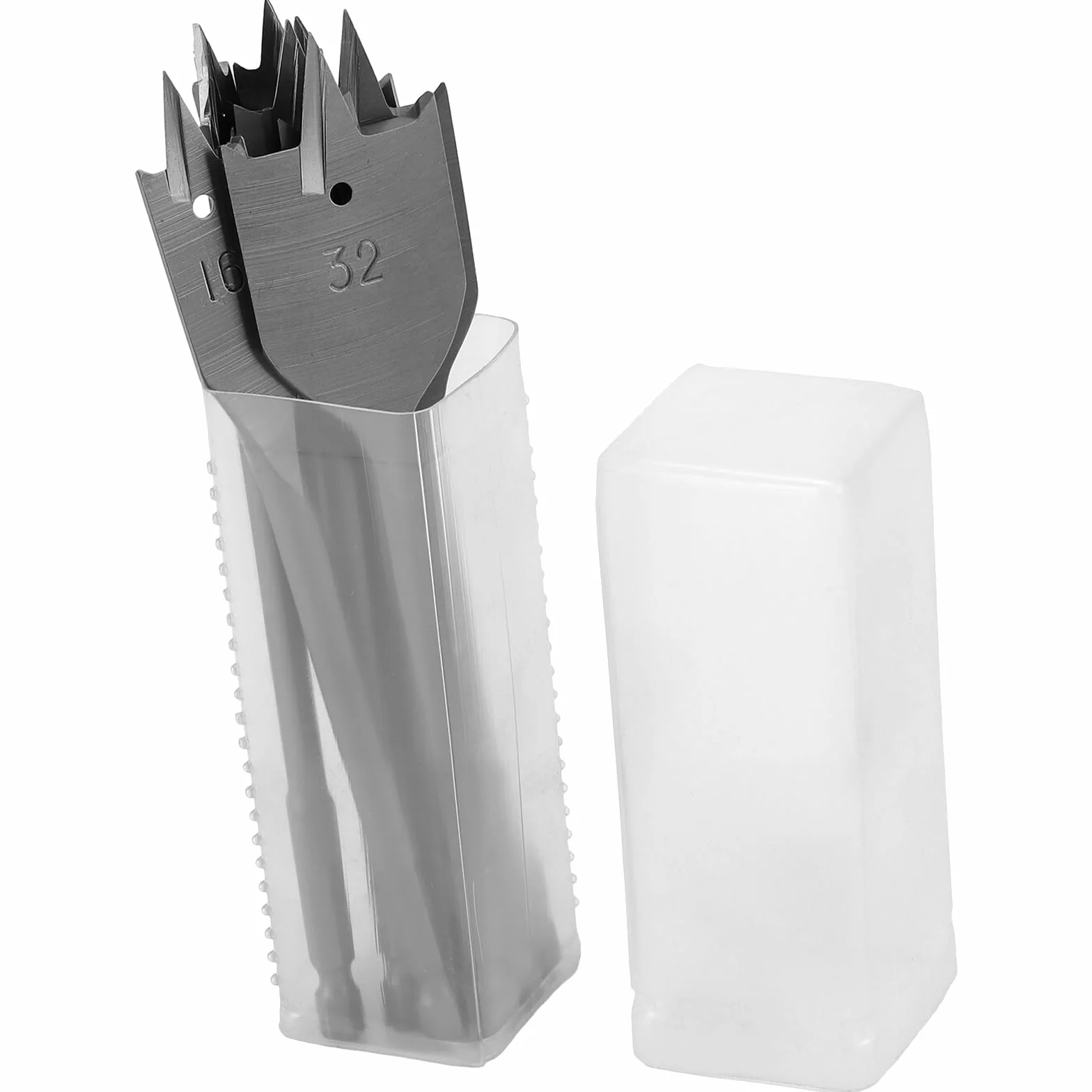 Zestaw 8 wierte? p?askich, 150 mm wiert?a do drewna z trzonkiem sze?ciok?tnym 1/4", Ø 6-32 mm, wiert?o ?opatkowe do obróbki drewna, stal w?glowa o wysokiej wytrzyma?o?ci