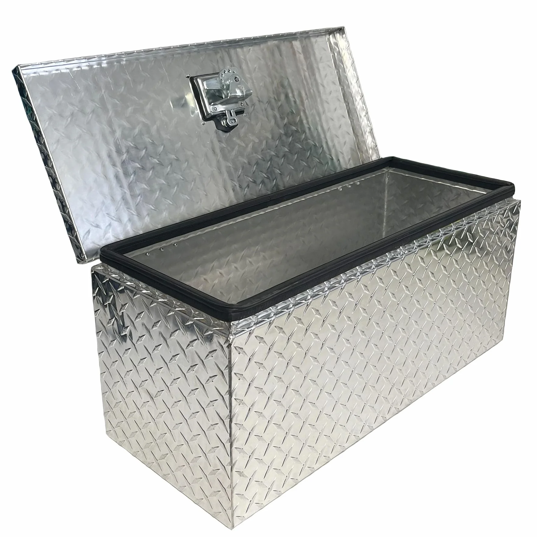 AB Tools Przyczepa ciężarówka aluminiowa zamykana skrzynka narzędziowa skrzynia do przechowywania 71 cm x 31,8 cm x 30,5 cm