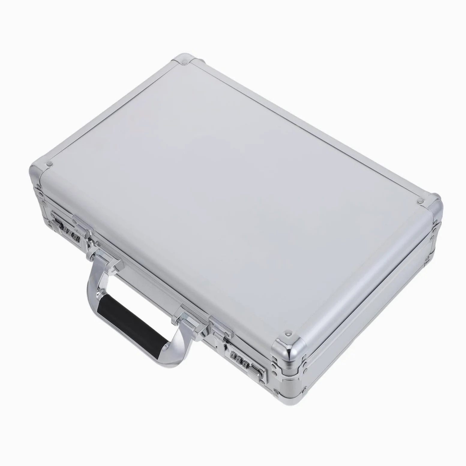 Aluminiowa Skrzynka Narzędziowa z Szyfrowanym Zamkiem Przenośna Odporna Wodę i Kurz z Ergonomiczną Rączką Idealna Do Przechowywania Narzędzi i Wartościowych Przedmiotów Cali